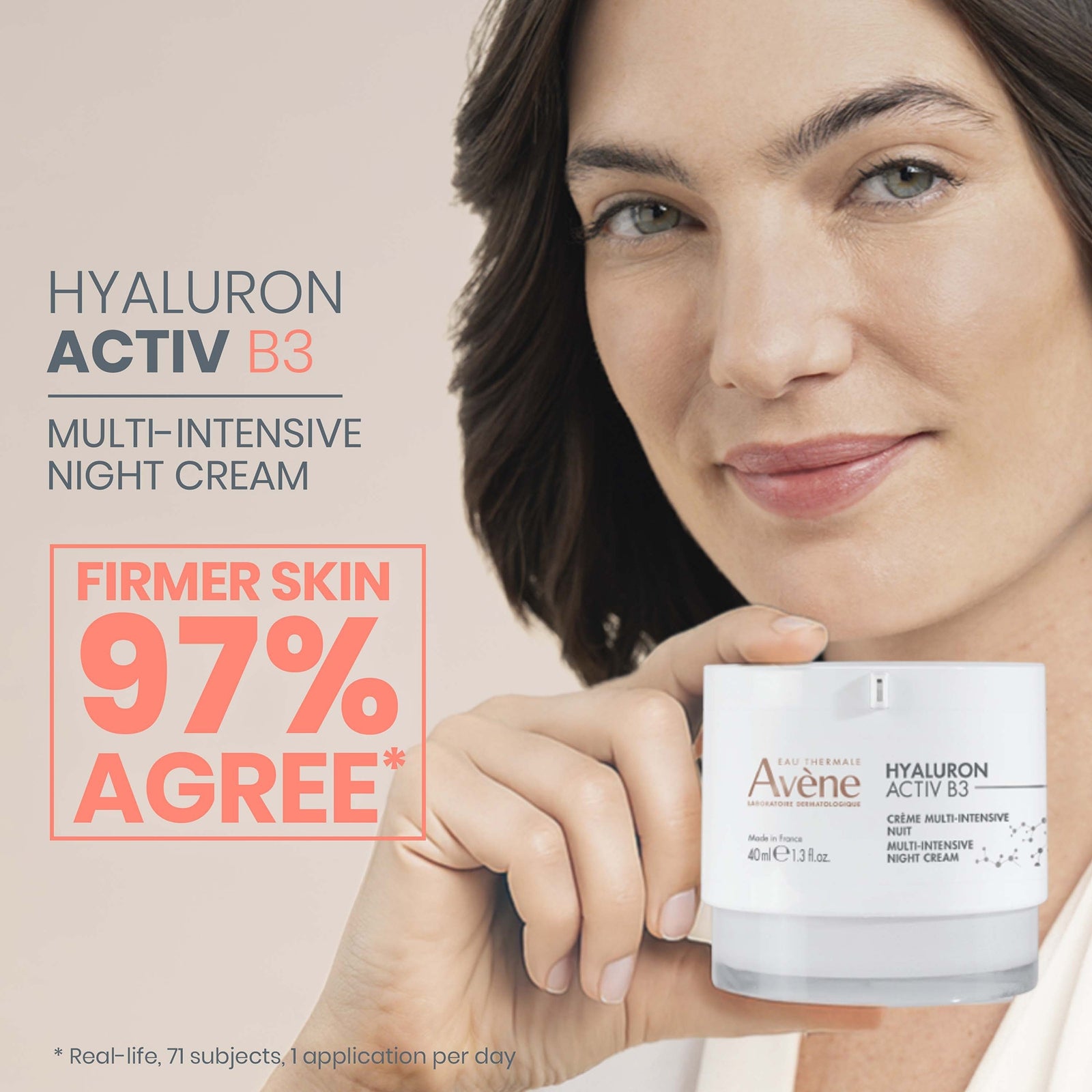 Avène Hyaluron Activ B3 Multi-Intensive Nachtcreme 40 ml