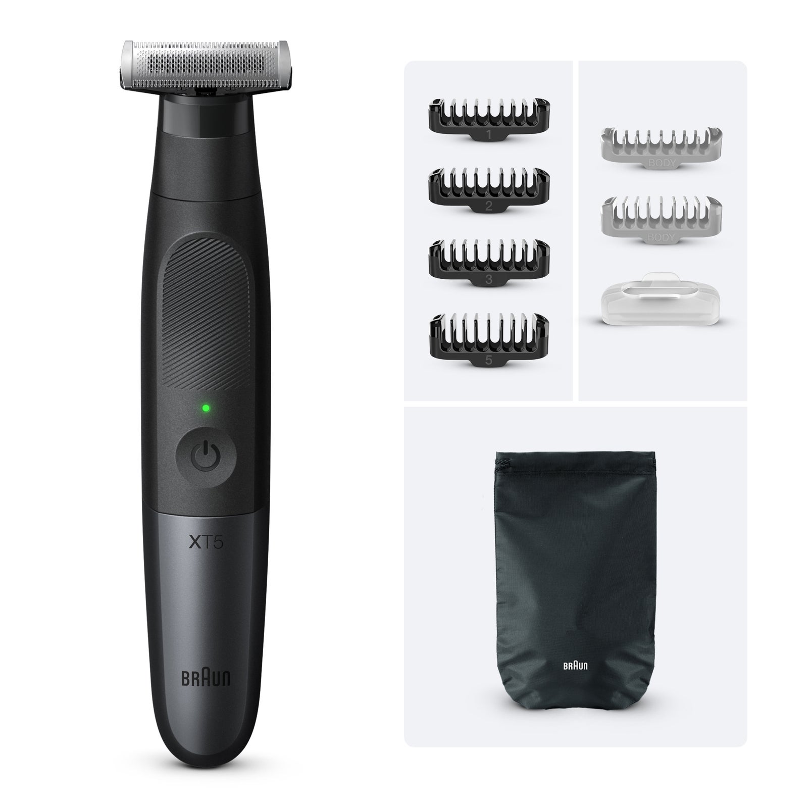 Braun Series X XT5200 Barttrimmer und Körperrasierer: retailer-supplied image