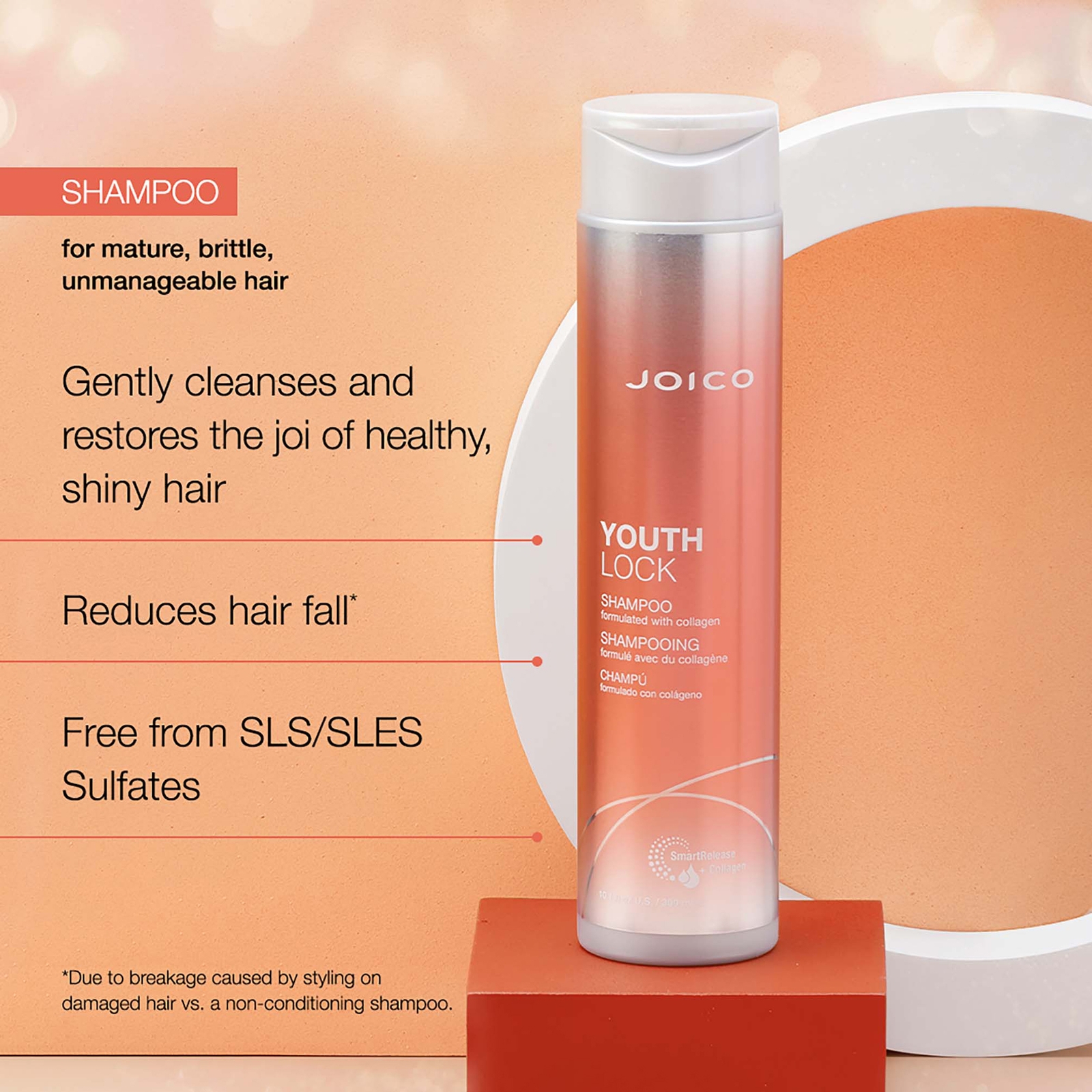 Thumbnail - Joico YouthLock Shampoo 300 ml