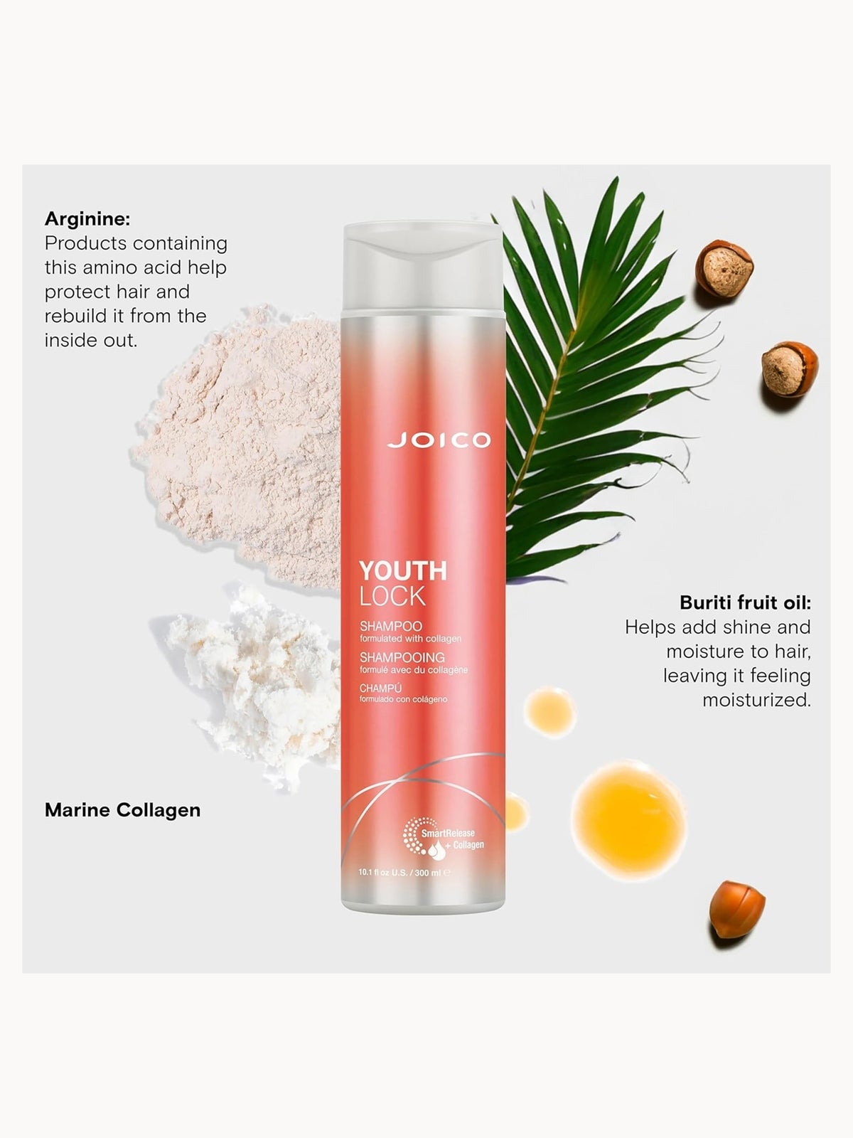 Joico YouthLock Shampoo 300ml 4