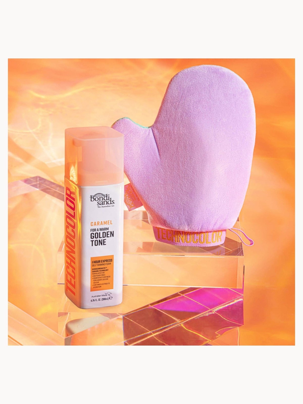 Bondi Sands Technocolor 1 Hour Express Self Tanning Foam - Caramel 200ml 2