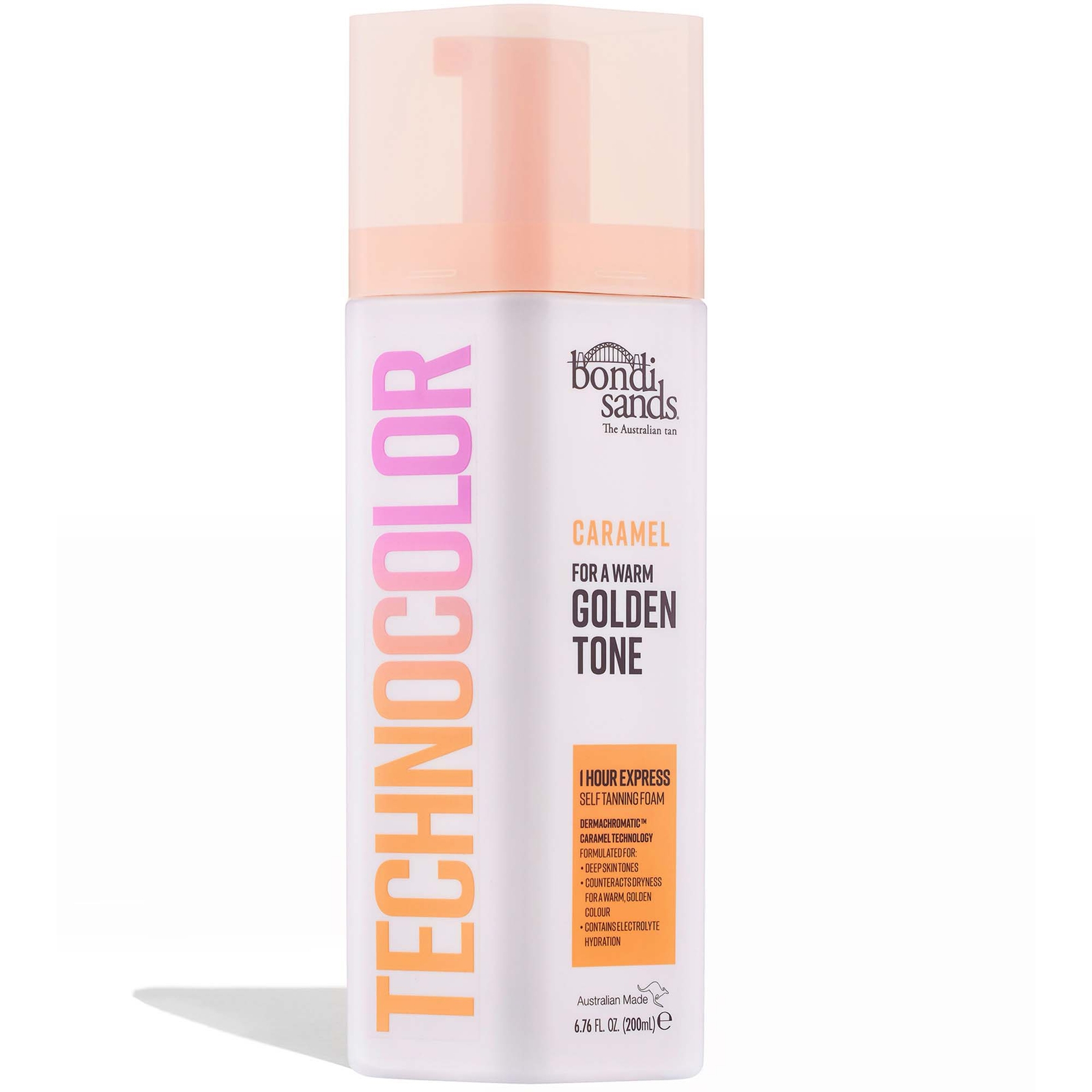 Bondi Sands Technocolor 1 Hour Express Mousse Autoabbronzante - Caramel 200 ml