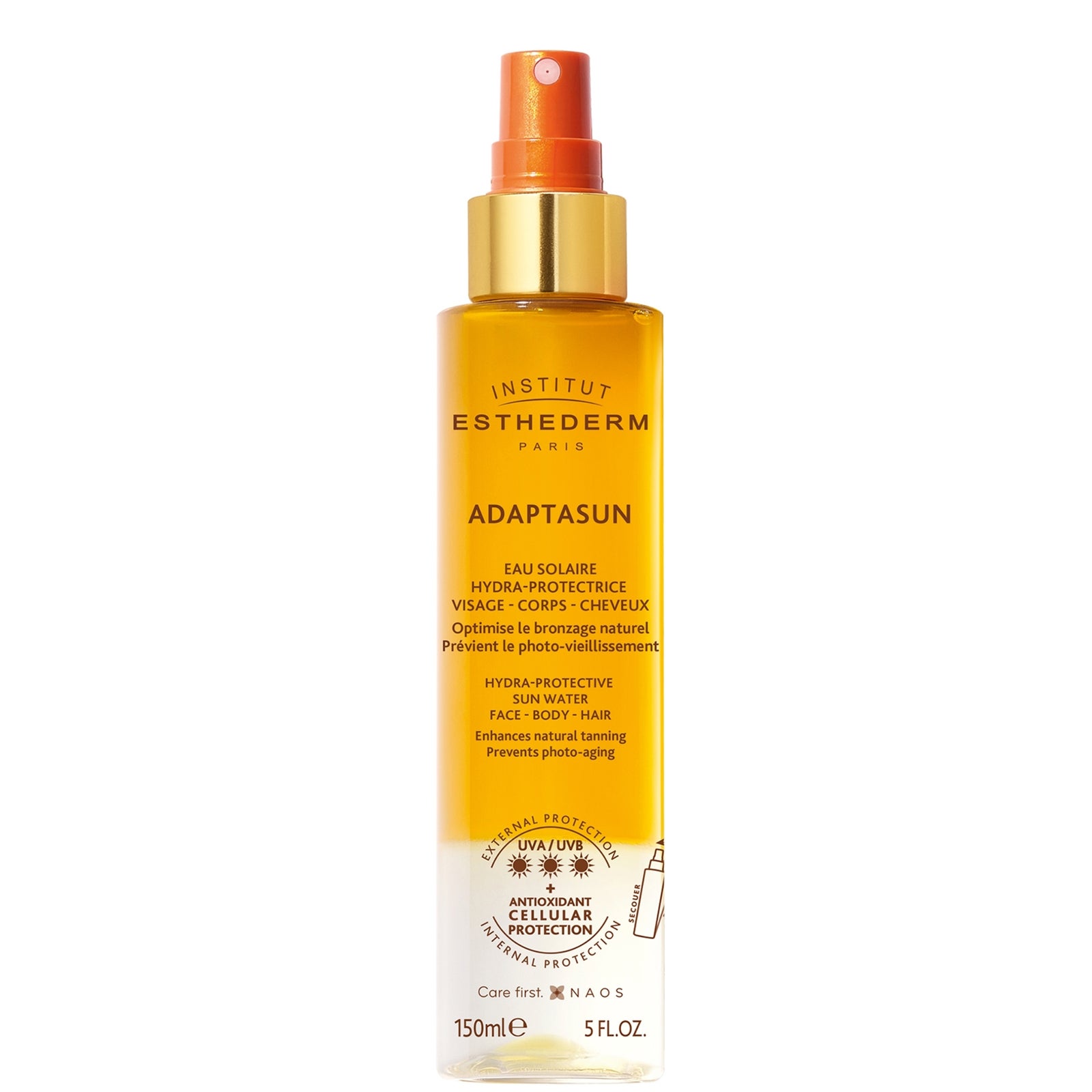 Agua solar protectora Adaptasun Hydra-Protective de Institut Esthederm (150 ml)