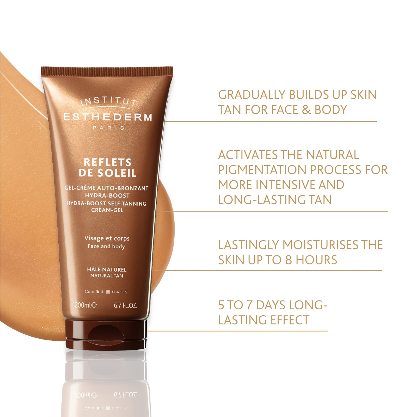 Gel-creme autobronzant Esthederm 200ml