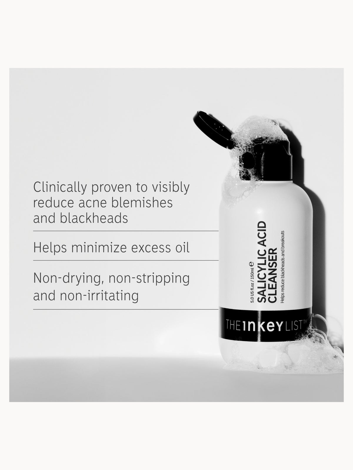 The INKEY List Salicylic Acid Cleanser 150ml 3