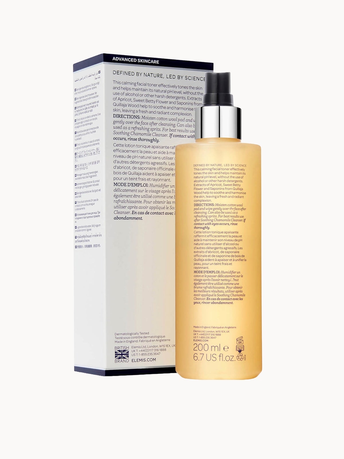 Elemis Soothing Apricot Toner 200ml 3