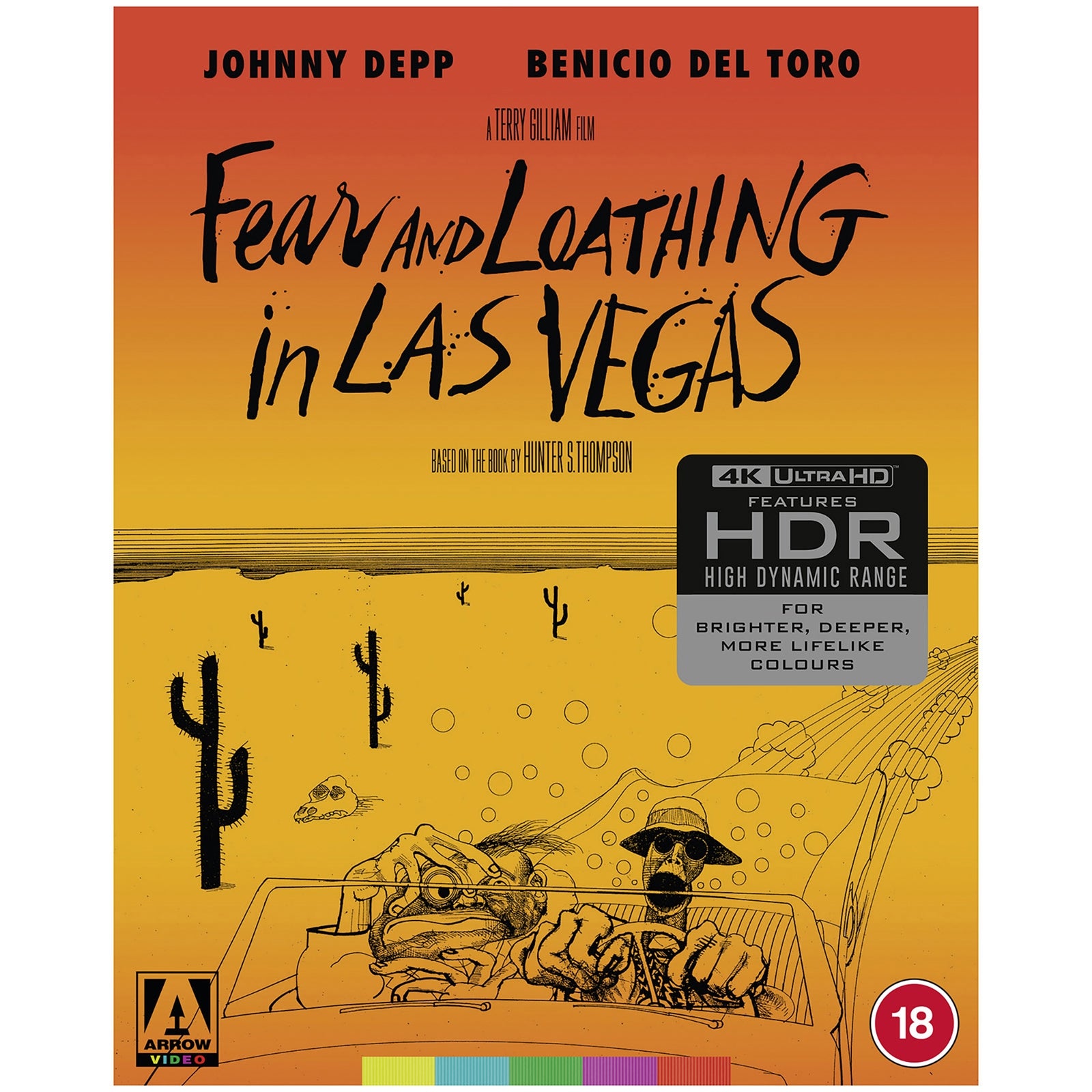 Arrow Video Fear And Loathing In Las Vegas Limited Edition 4K Uhd