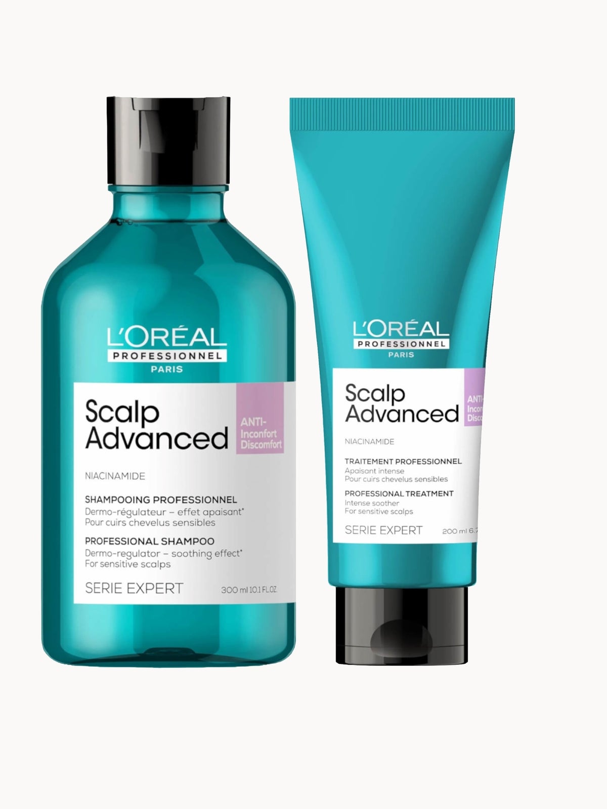 L'Oréal Professionnel Serié Expert Scalp Advanced Anti-Discomfort Hair Shampoo and Treatment Duo