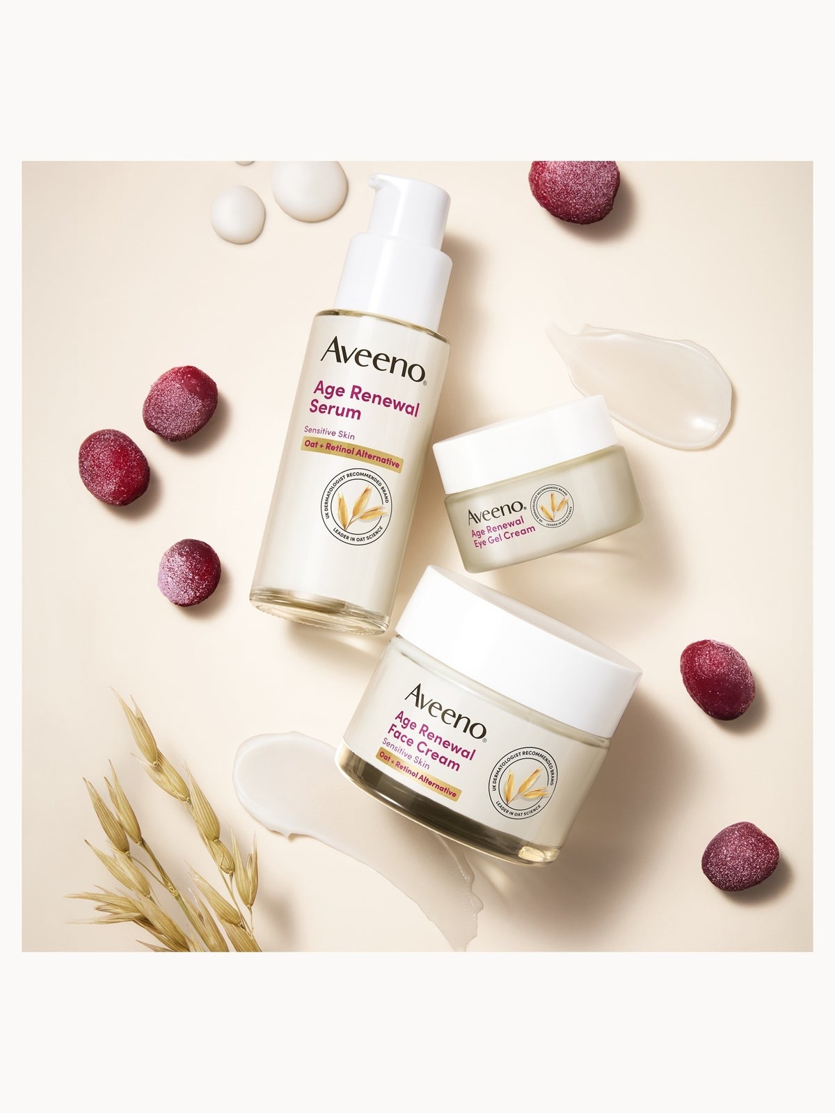 Aveeno Face Calm+Restore Pro-Age Serum 30ml 4
