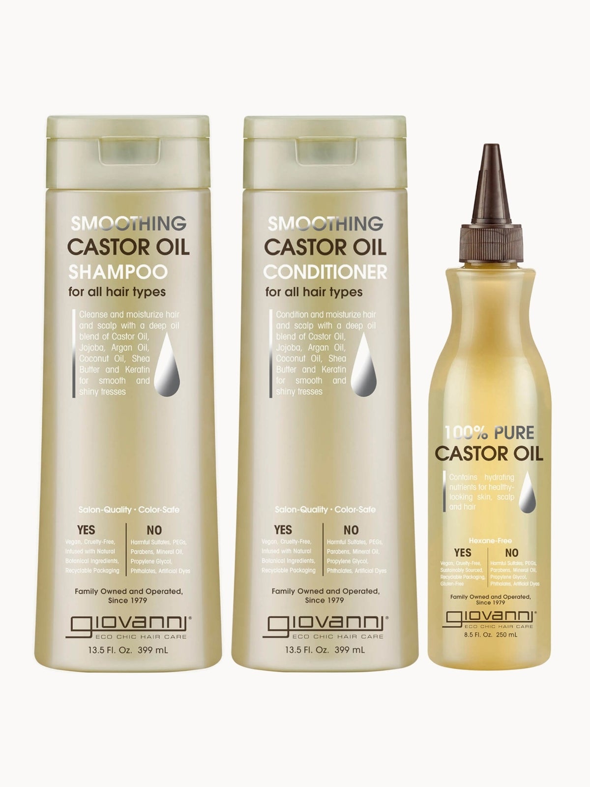 Giovanni Castor Oil Bundle Kit