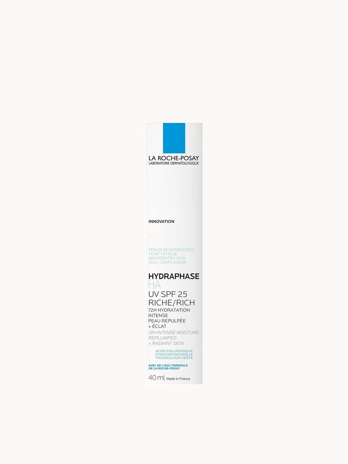 La Roche-Posay Hydraphase UV Riche Moisturizing Cream 40ml for Dehydrated and Sensitive Skin Prone to Dryness 2