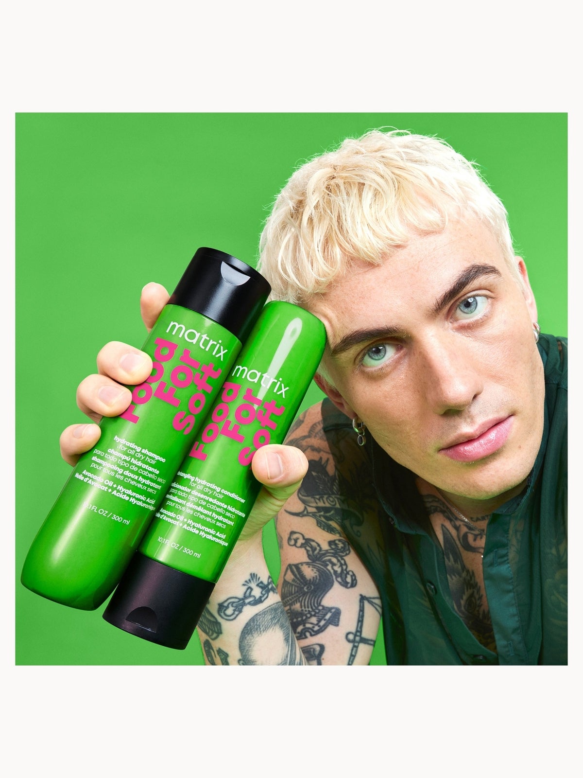 Matrix Food For Soft Detangling Conditioner with Avocado Oil and Hyaluronic Acid For Dry Hair 1000ml, photo 4