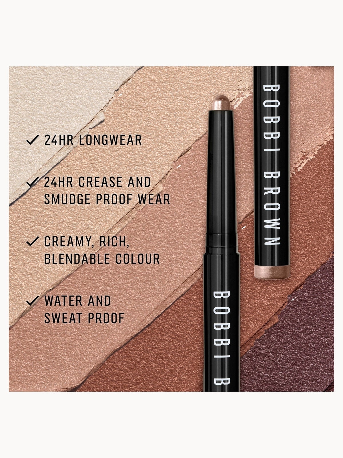 Bobbi Brown Long-Wear Cream Eyeshadow Stick (Various Shades) - Ruby Shimmer 4