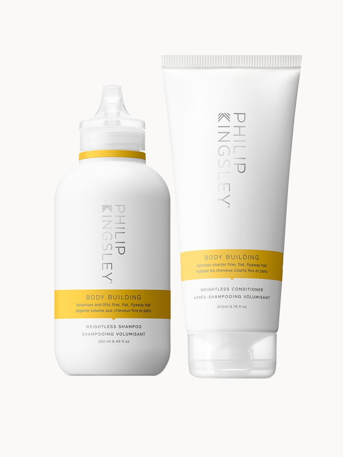 Philip Kingsley Body Building Shampoo 250ml and Conditioner 200ml Duo (Worth £54.00)