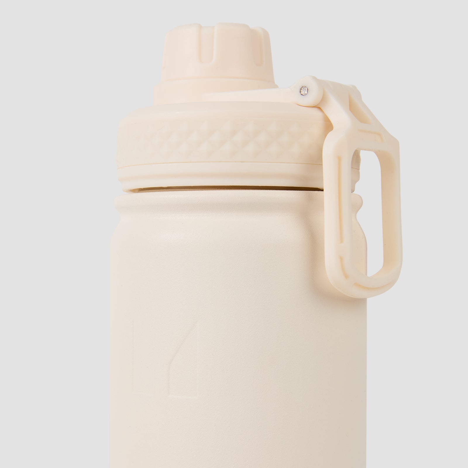 Myprotein Masterbrand Medium Metal Water Bottle - Natural Cream