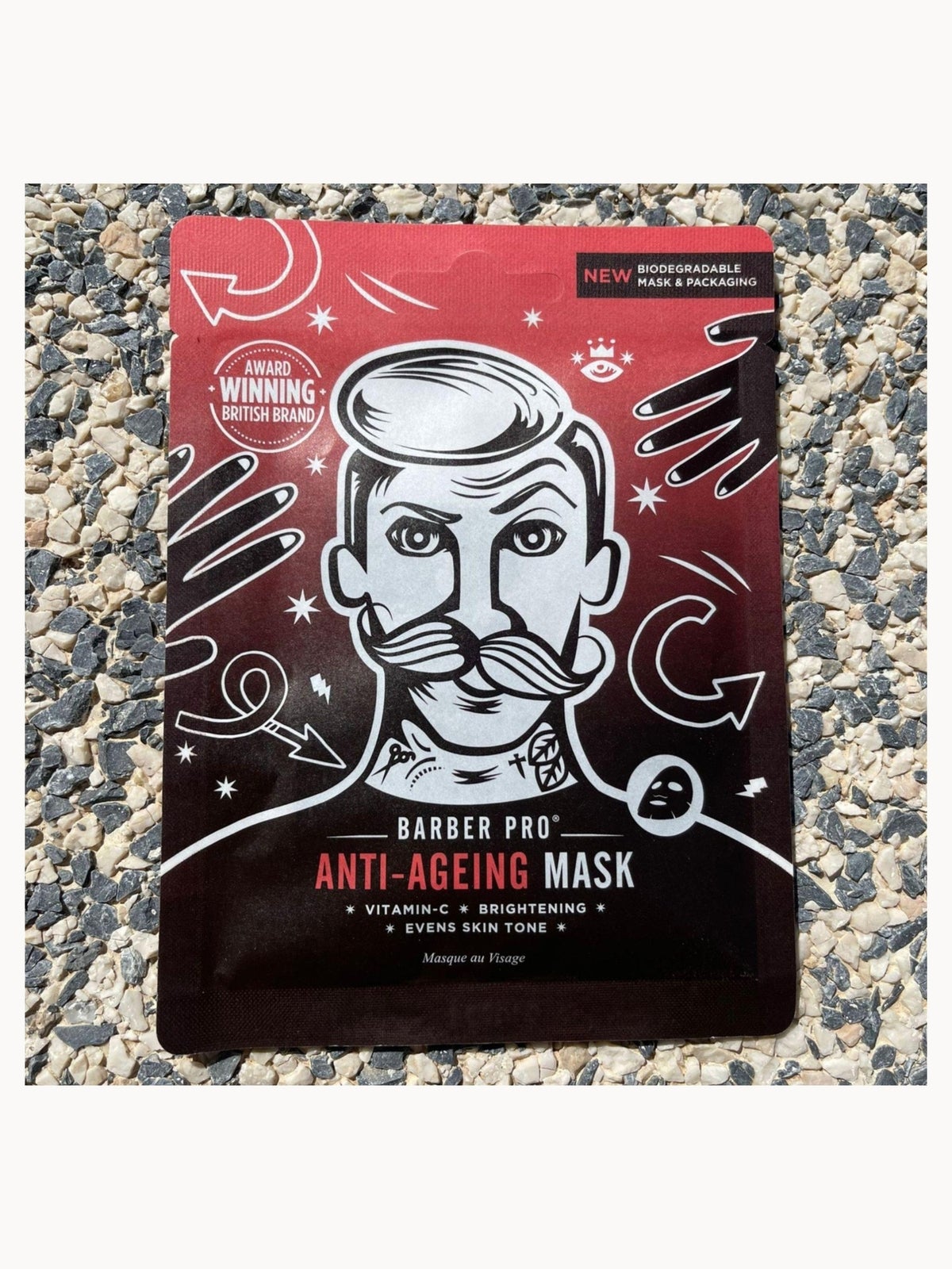 BARBER PRO Anti-Ageing Vitamin C Sheet Mask 3
