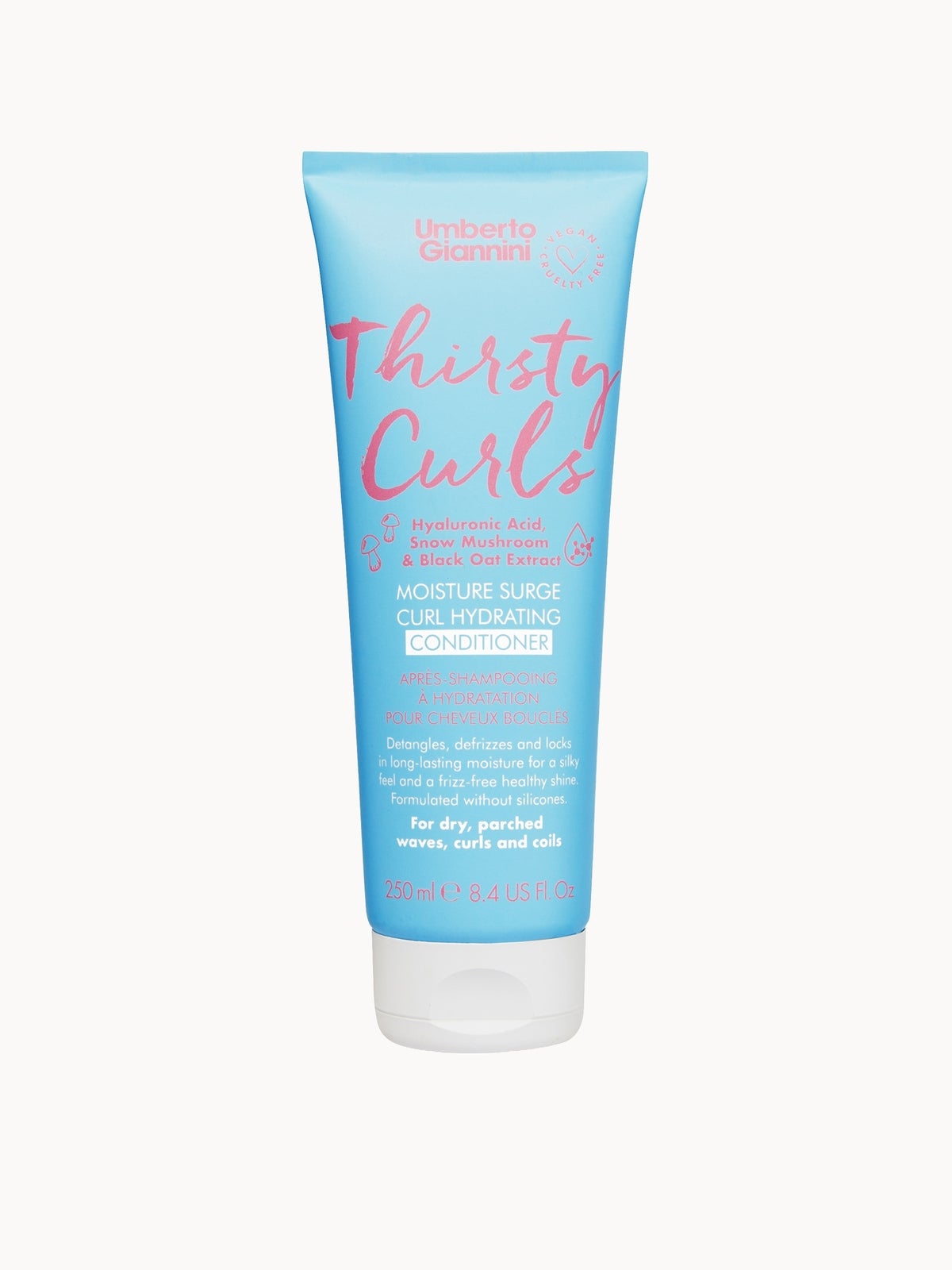 Umberto Giannini Thirsty Curls Moisture Surge Curl Hydrating Conditioner 250ml