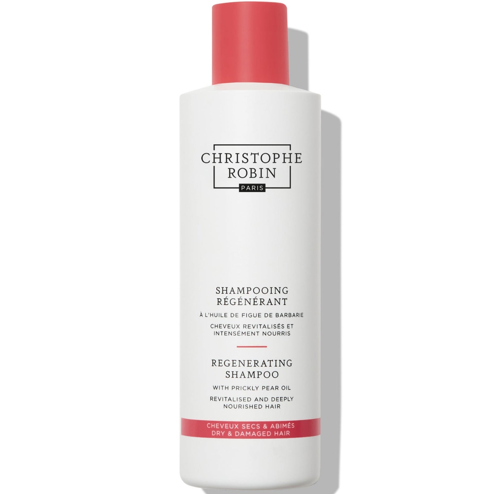 Christophe Robin Regenerating Shampoo with Prickly Pear Oil 250ml (Low Dioxane)