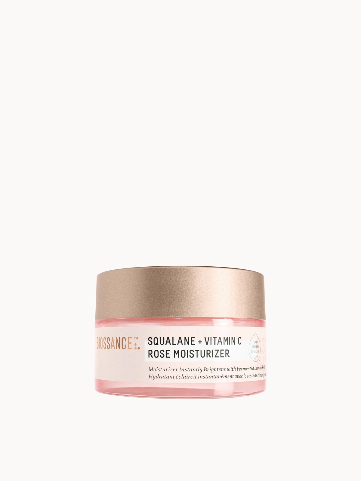 Biossance Squalane and Vitamin C Rose Moisturiser 50ml