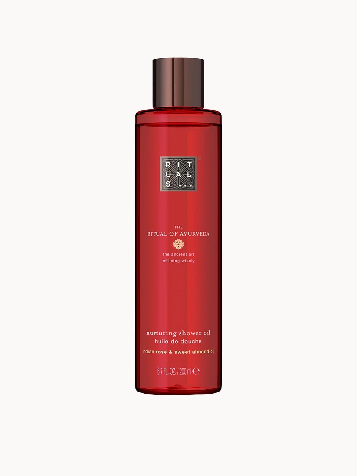 Rituals The Ritual of Ayurveda Sweet Almond & Indian Rose Shower Oil 200ml