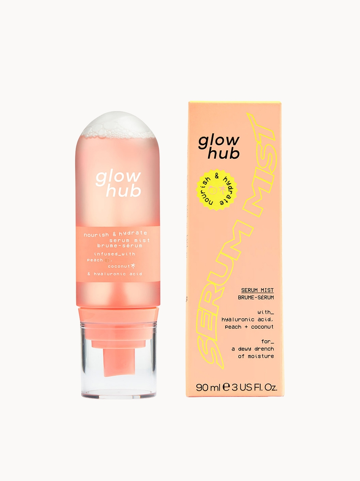 Glow Hub Nourish & Hydrate Serum Mist 90ml