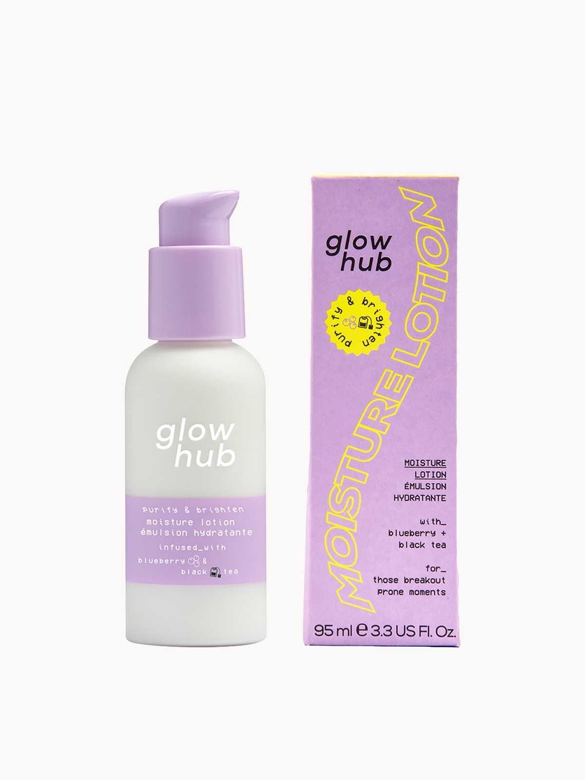 Glow Hub Purify & Brighten Moisture Lotion 95ml