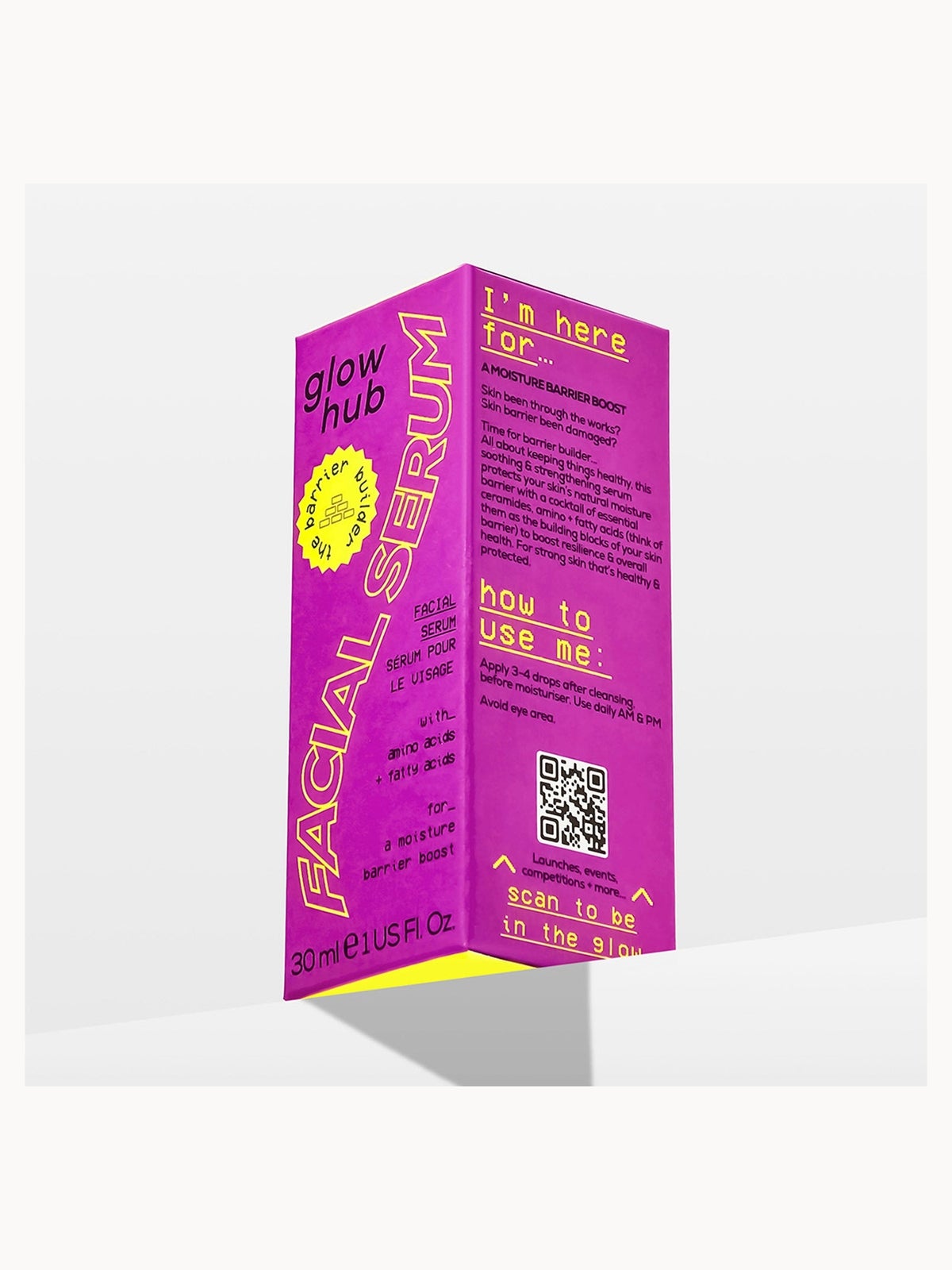 Glow Hub The Barrier Builder Facial Serum 30ml 4