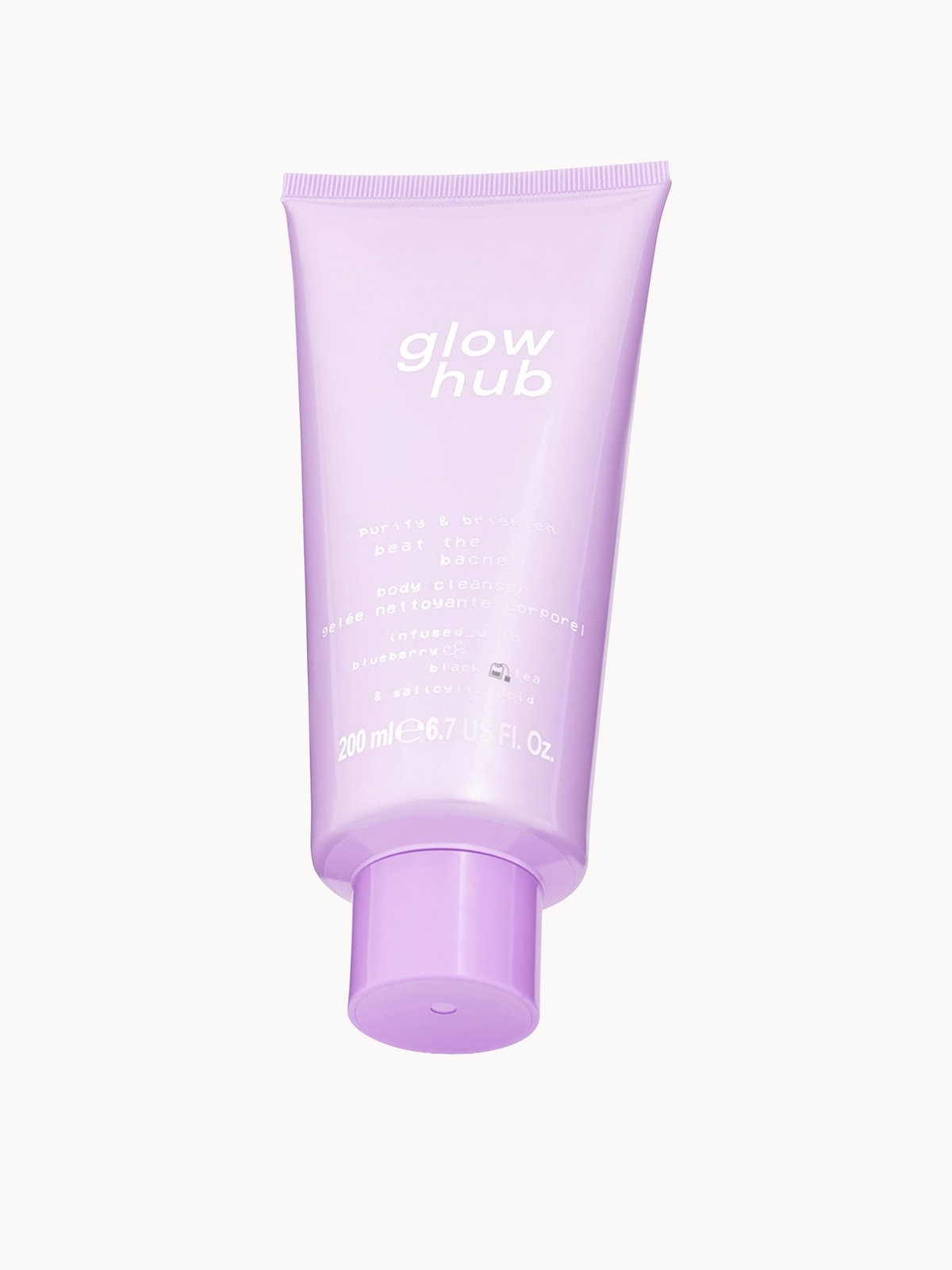 Glow Hub Purify & Brighten Body Wash Cleanser 200ml