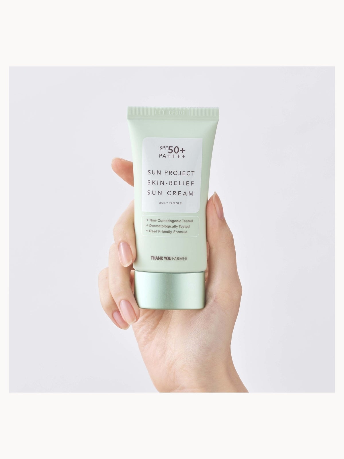 Thank You Farmer Sun Project Skin Relief Sun Cream SPF50+ PA++++ 50ml 3