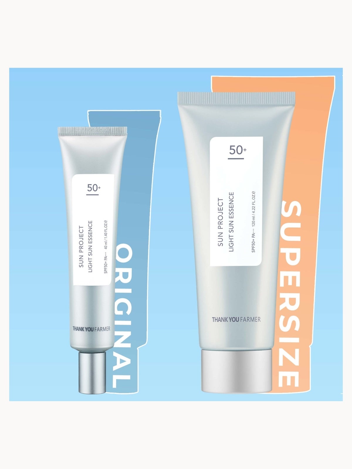 Thank You Farmer Sun Project Light Sun Essence SPF50+ PA+++ 120ml 4