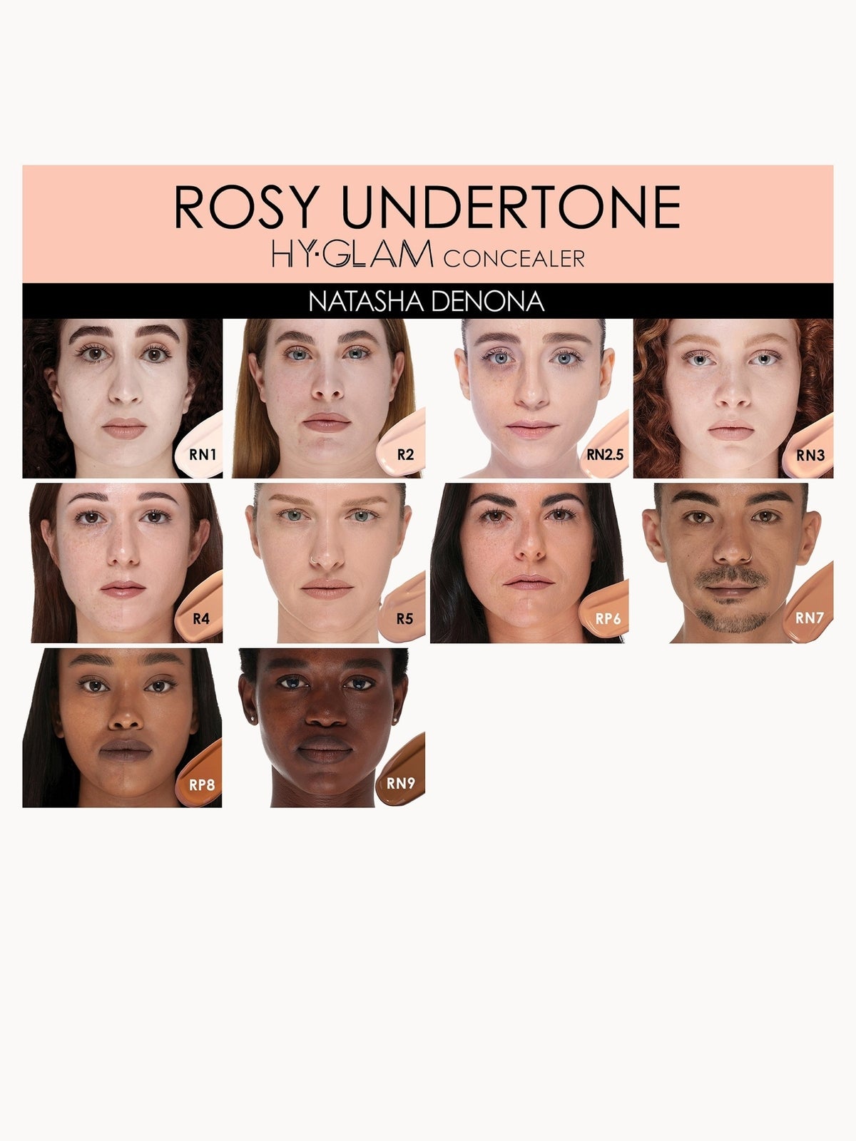 Natasha Denona Hy-Glam Concealer 7g (Various Shades) - YN14 3