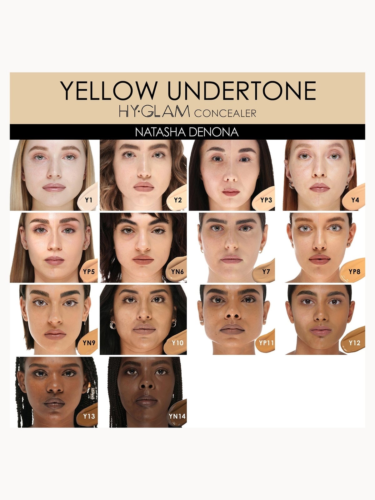Natasha Denona Hy-Glam Concealer 7g (Various Shades) - Y10 3