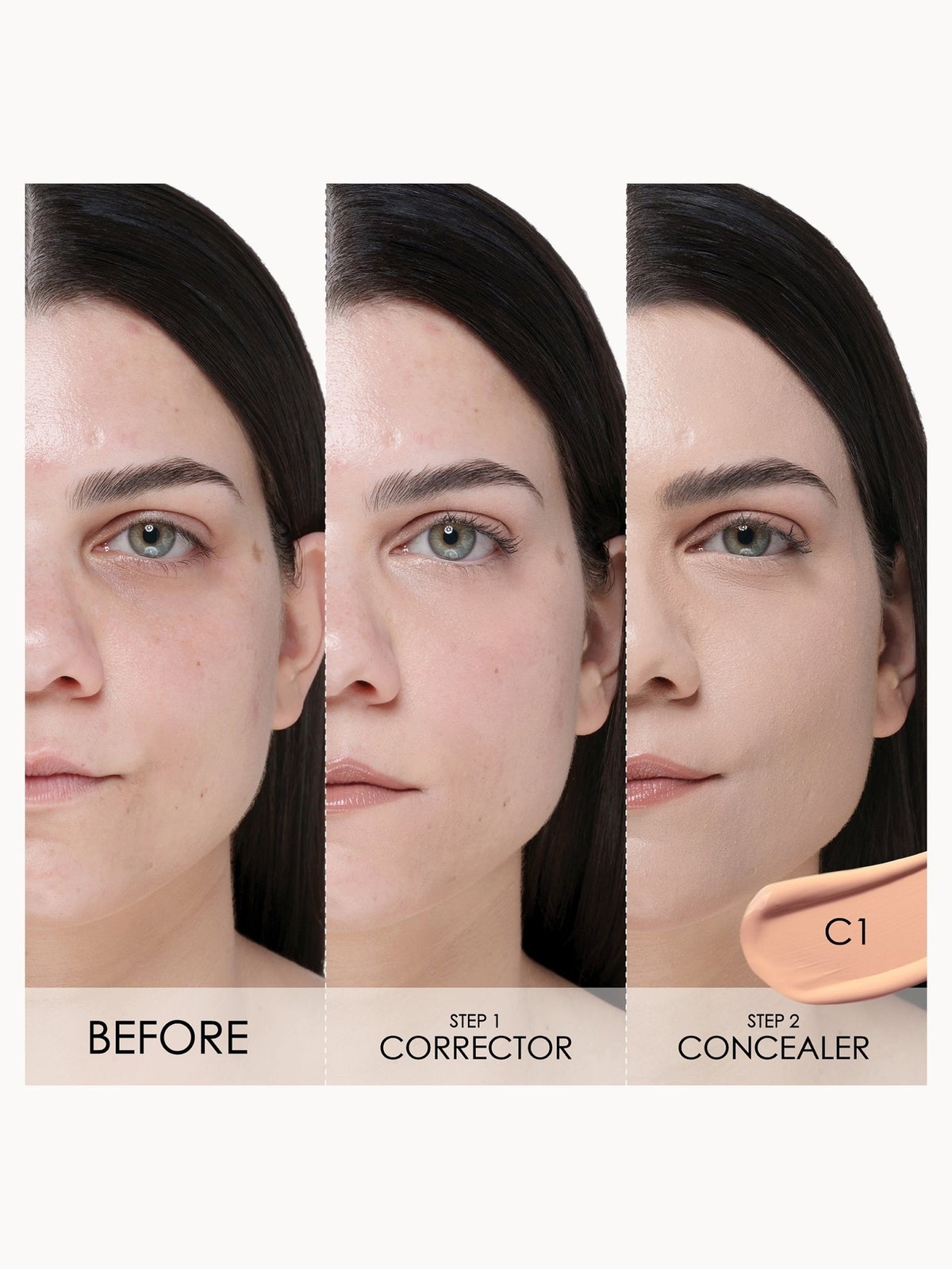 Natasha Denona Hy-Glam Correcting Concealer 7g (Various Shades) - C1 2