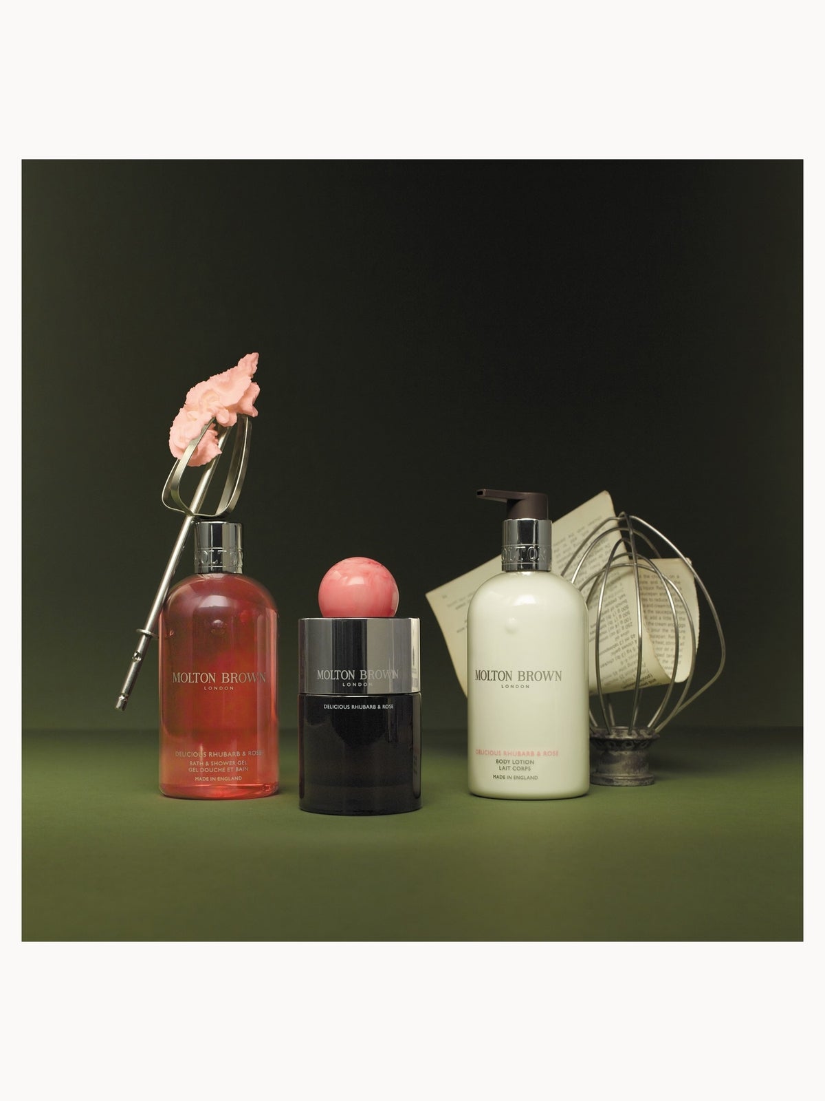 Molton Brown Delicious Rhubarb and Rose Bath and Shower Gel 300ml, photo 3