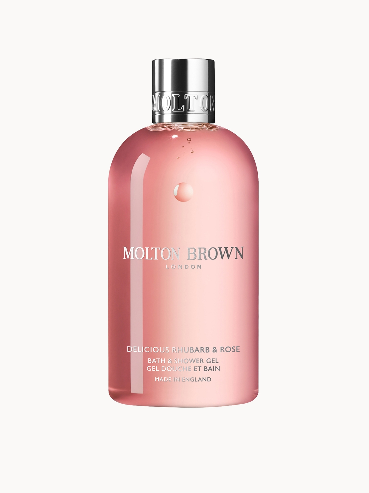 Molton Brown Delicious Rhubarb and Rose Bath and Shower Gel 300ml