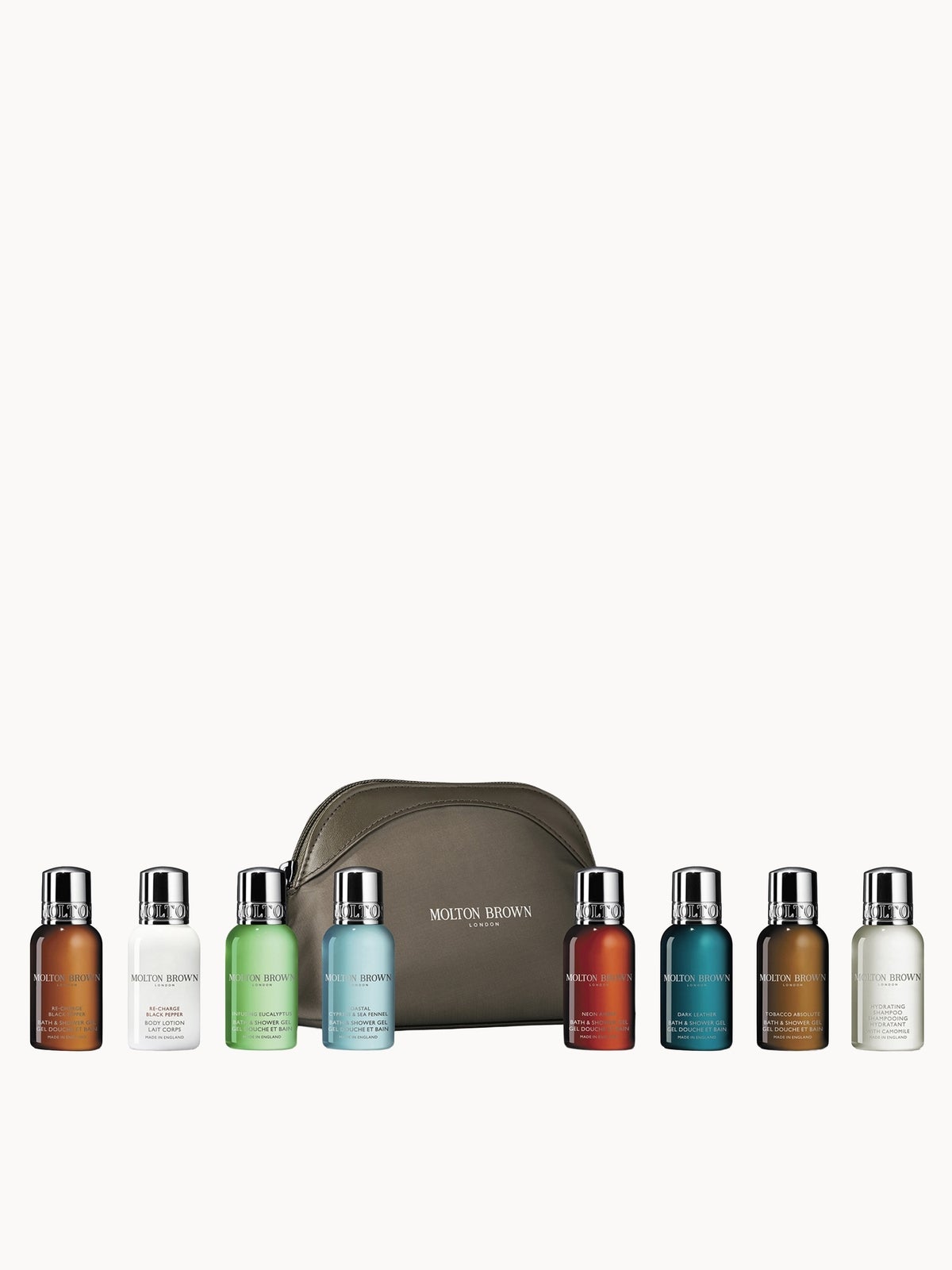 Molton Brown The Classic Explorer Body and Hair Mini Travel Bag (Worth £37.00)
