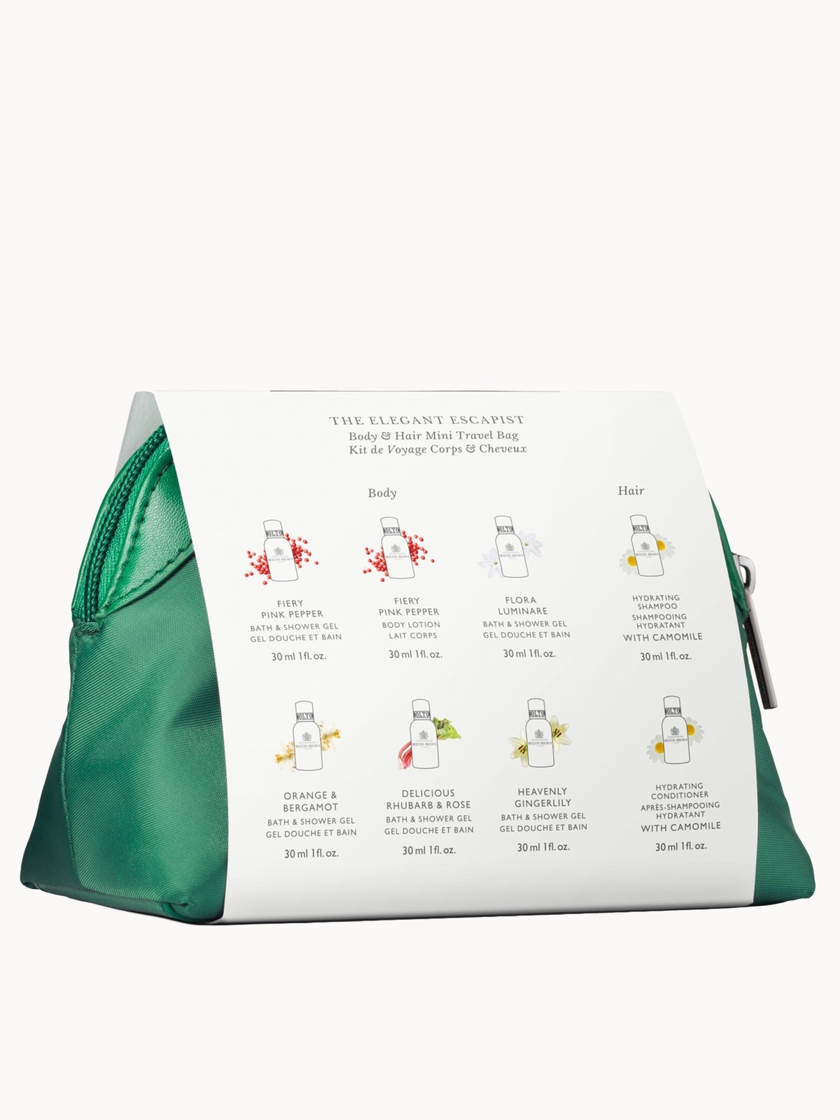 Molton Brown The Elegant Escapist Body and Hair Mini Travel Bag (Worth £39.00) 4