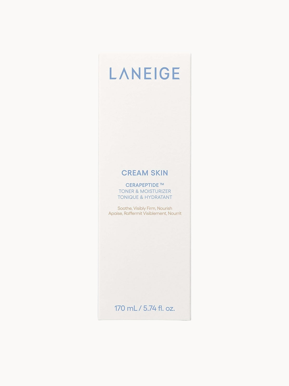 LANEIGE Cream Skin Cerapeptide Toner and Moisturiser 170ml 2