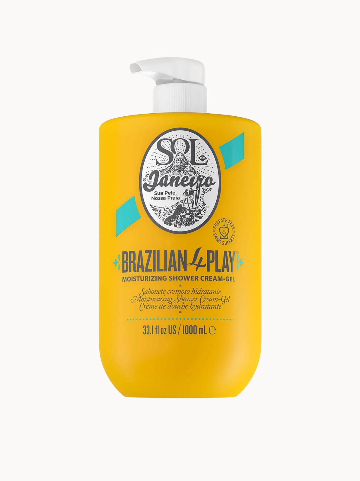 Sol de Janeiro Brazilian 4 Play Moisturizing Shower Cream-Gel 1000ml