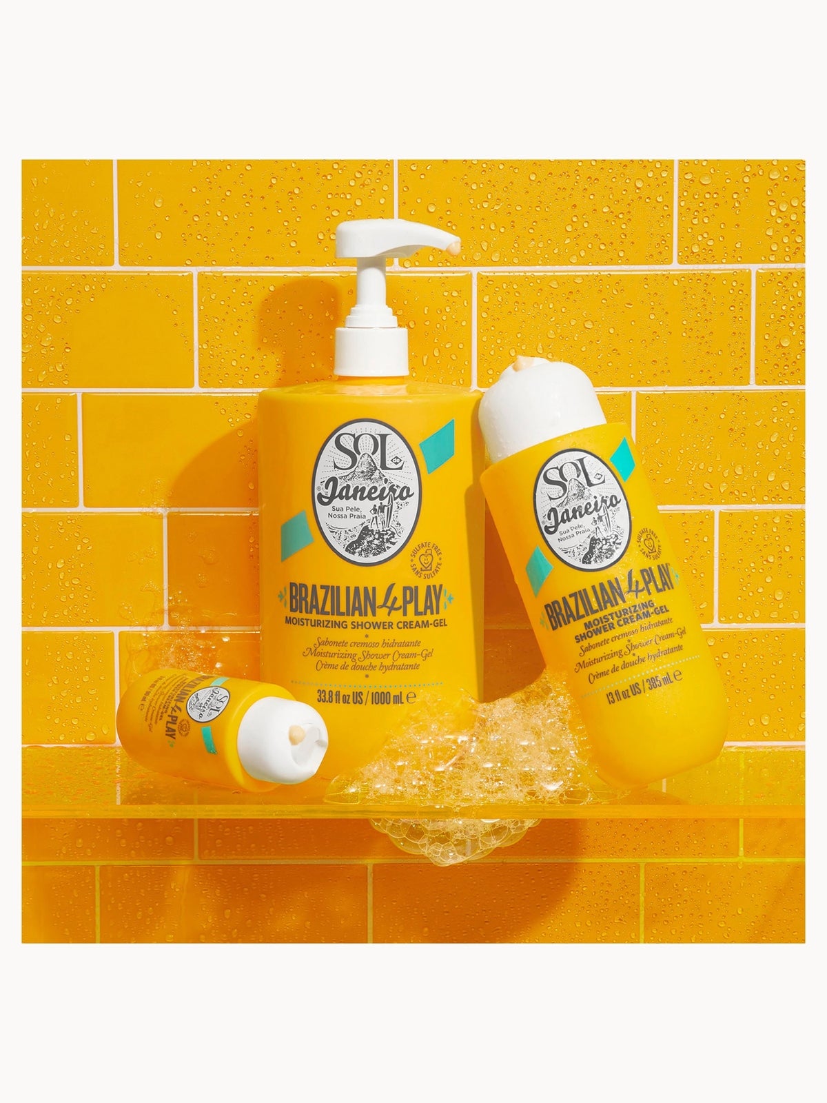 Sol de Janeiro Brazilian 4 Play Moisturizing Shower Cream-Gel 1000ml 3
