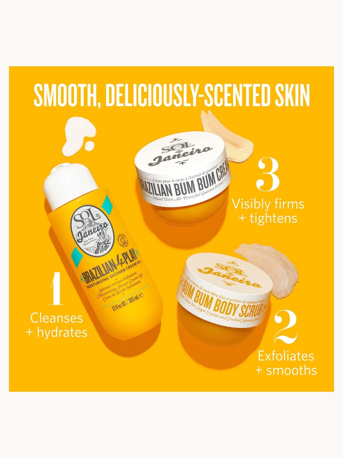 Sol de Janeiro Brazilian 4 Play Moisturizing Shower Cream-Gel 385ml 2