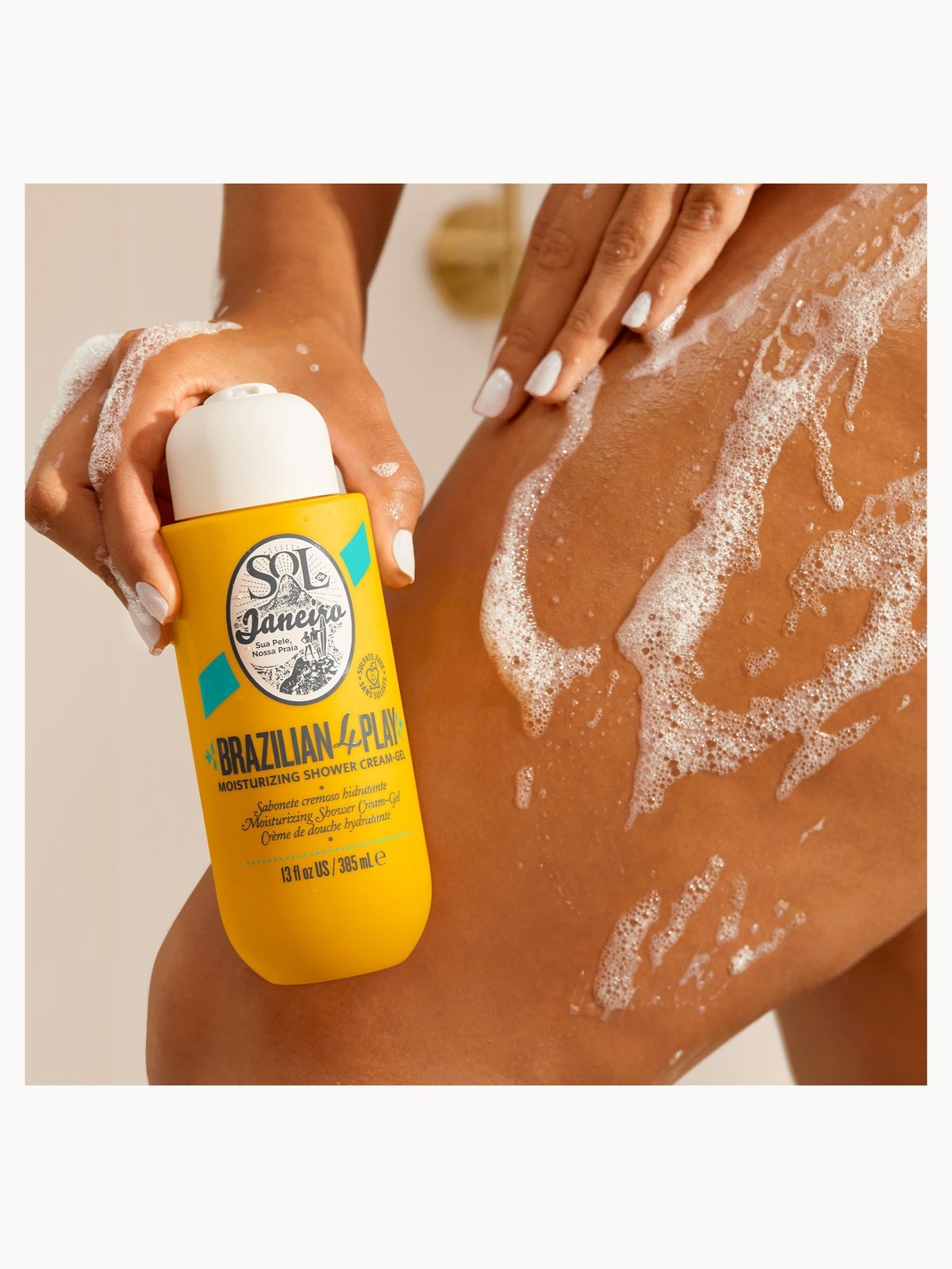Sol de Janeiro Brazilian 4 Play Moisturizing Shower Cream-Gel 385ml 3