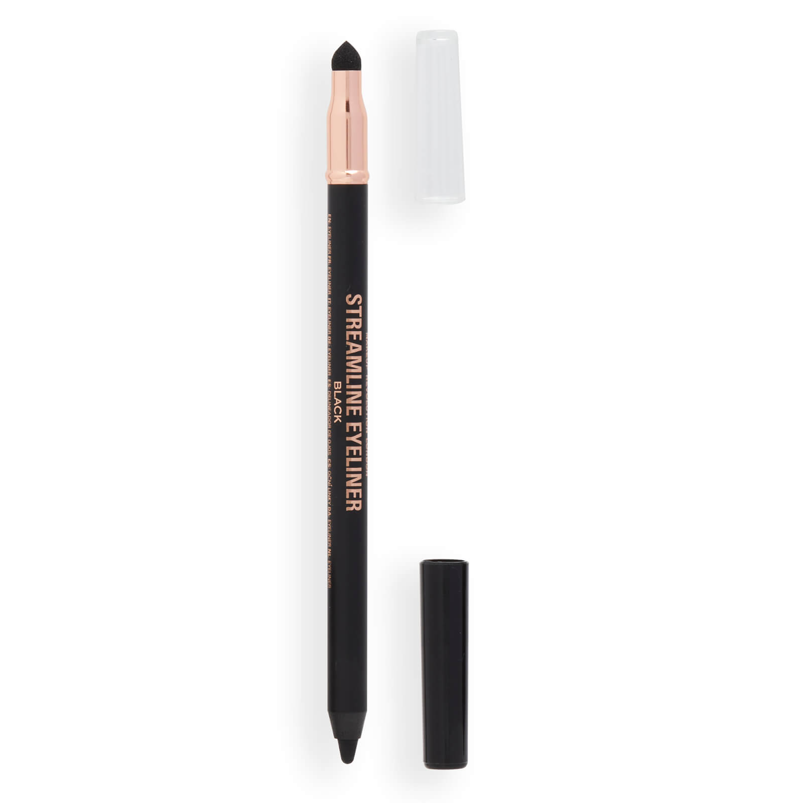 Makeup Revolution Streamline Waterline Eyeliner Pencil (Various Shades) - Black 2