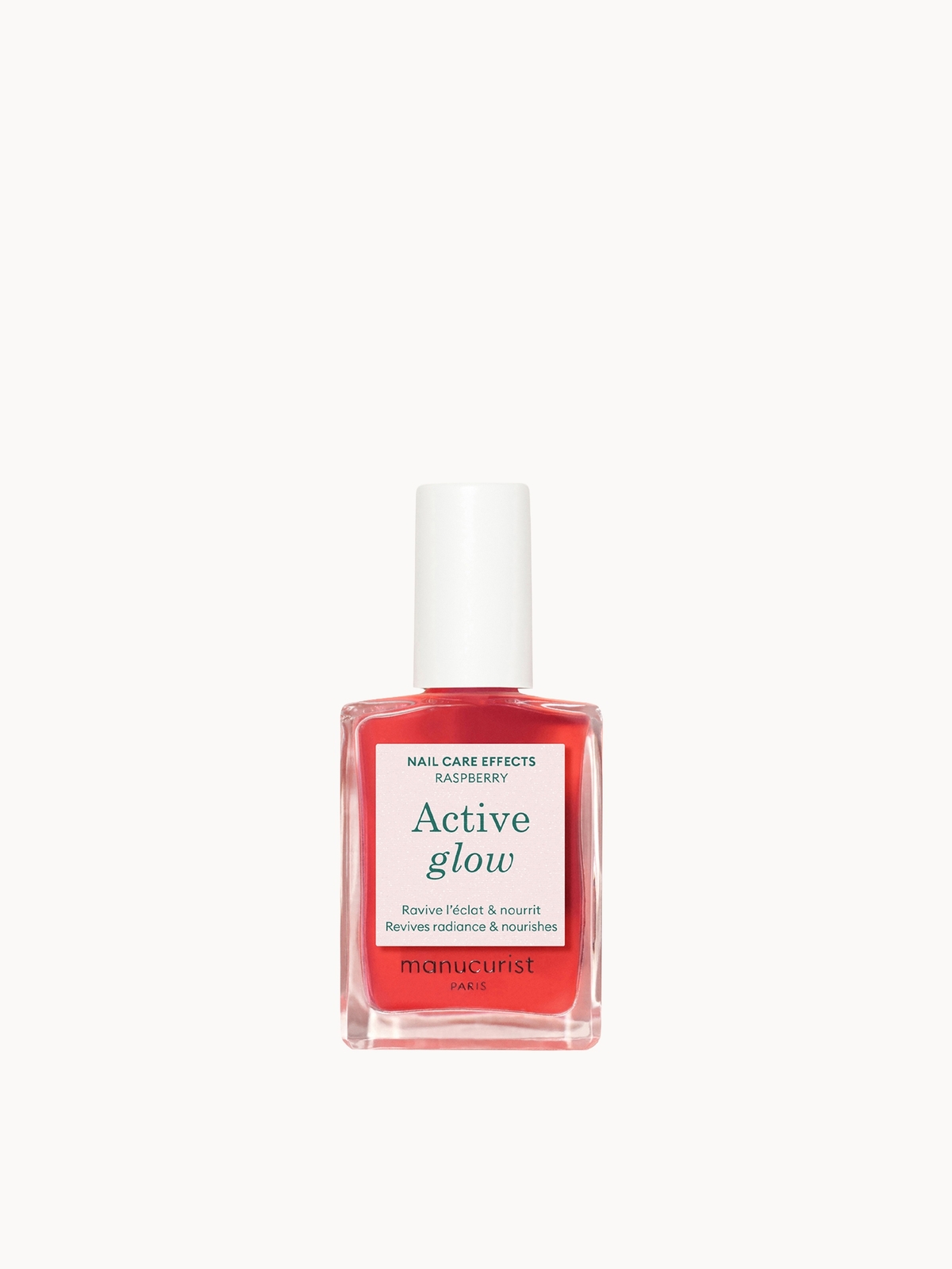 Manucurist Active Glow Polish 15ml - Raspberry