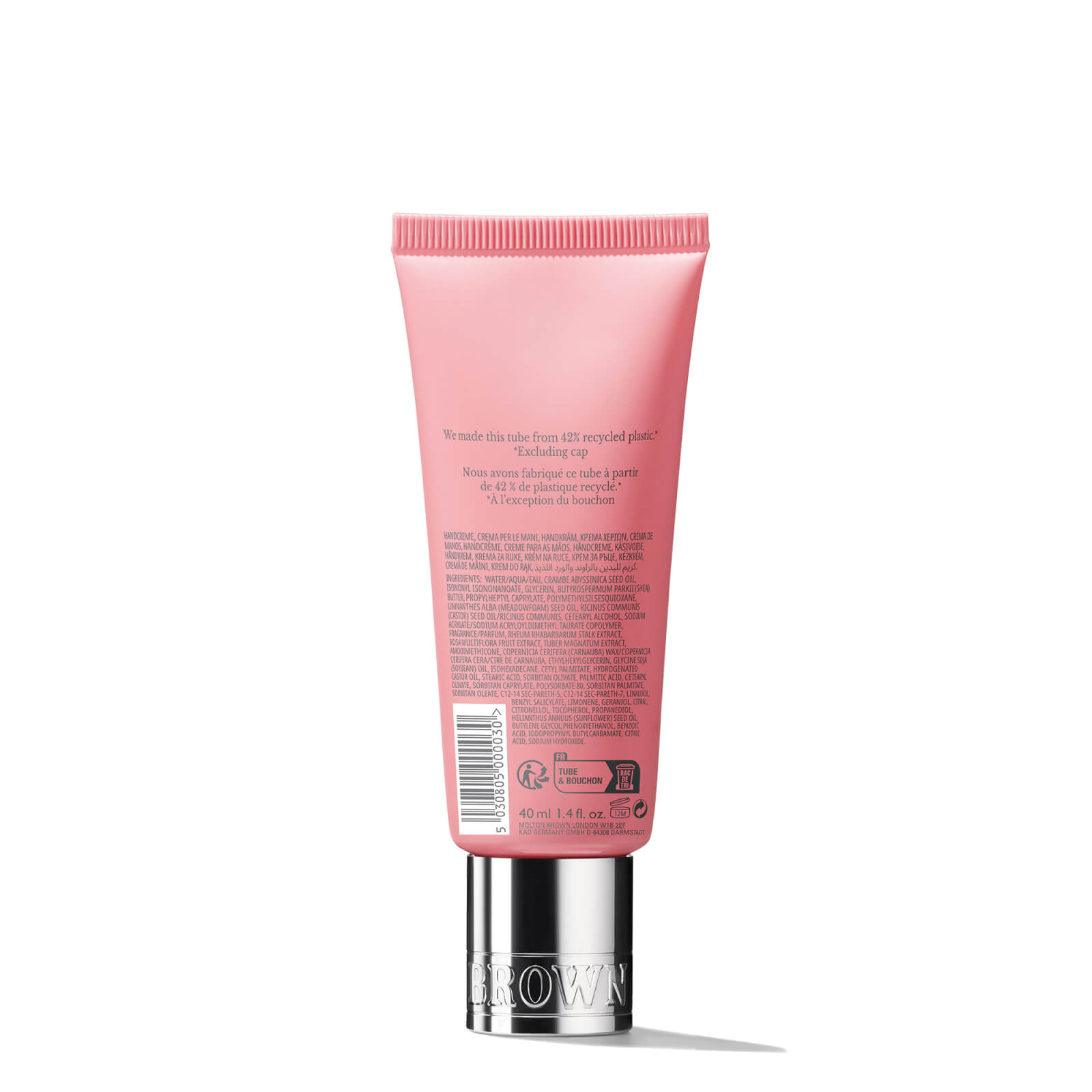 Molton Brown Delicious Rhubarb & Rose Hand Cream 40ml 2
