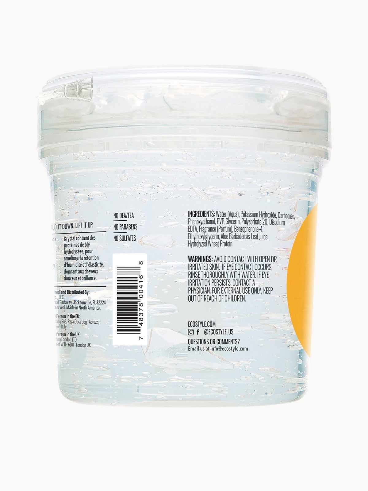 Eco Style Krystal Styling Gel Clear 473ml 2