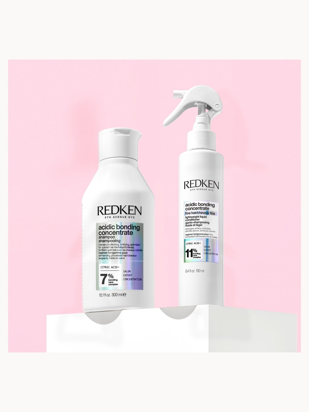 Redken Acidic Bonding Concentrate Lightweight Liquid Conditioner for Fine Hair 190ml 3