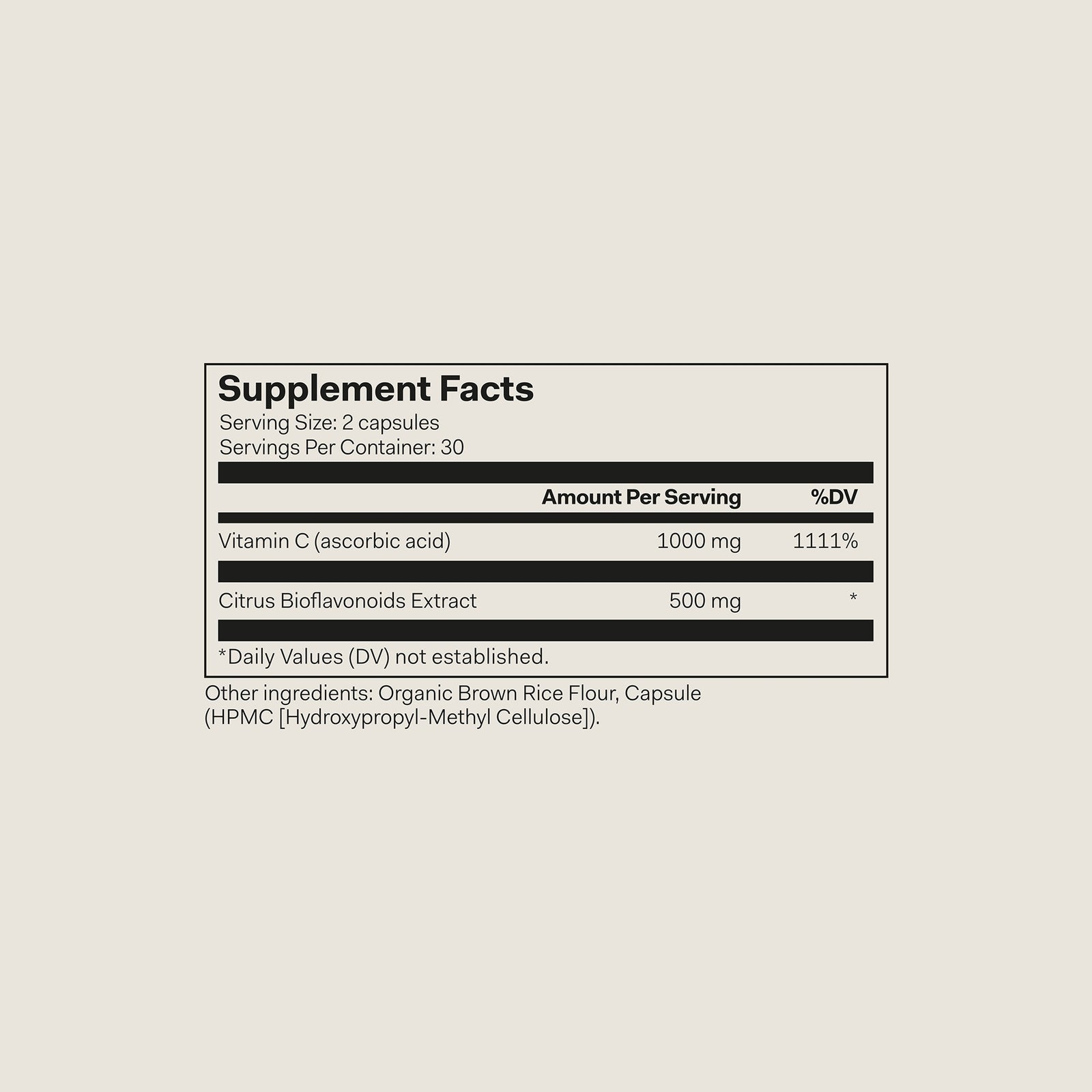 The Nue Co. Vitamin C Supplements - 60 Capsules 3