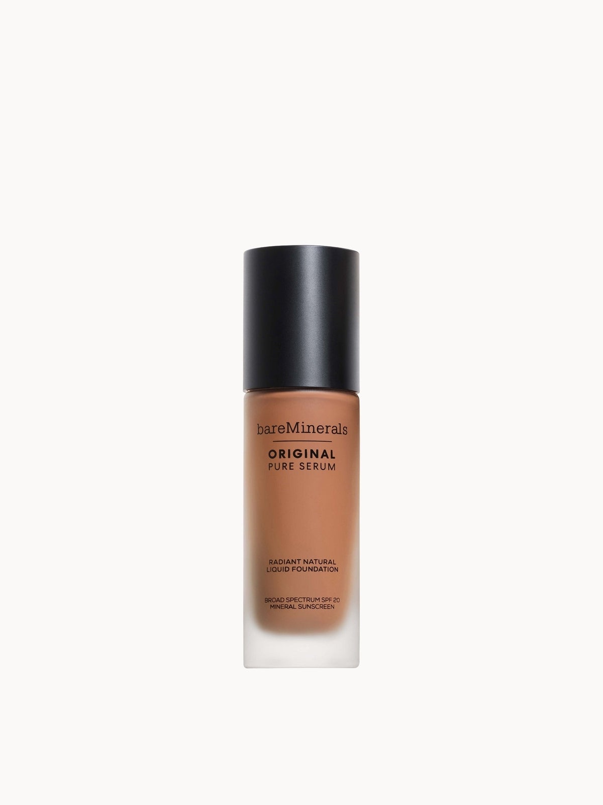 bareMinerals Original Pure Serum Radiant Natural Foundation in Deep Cool 45 | Size: 30ml