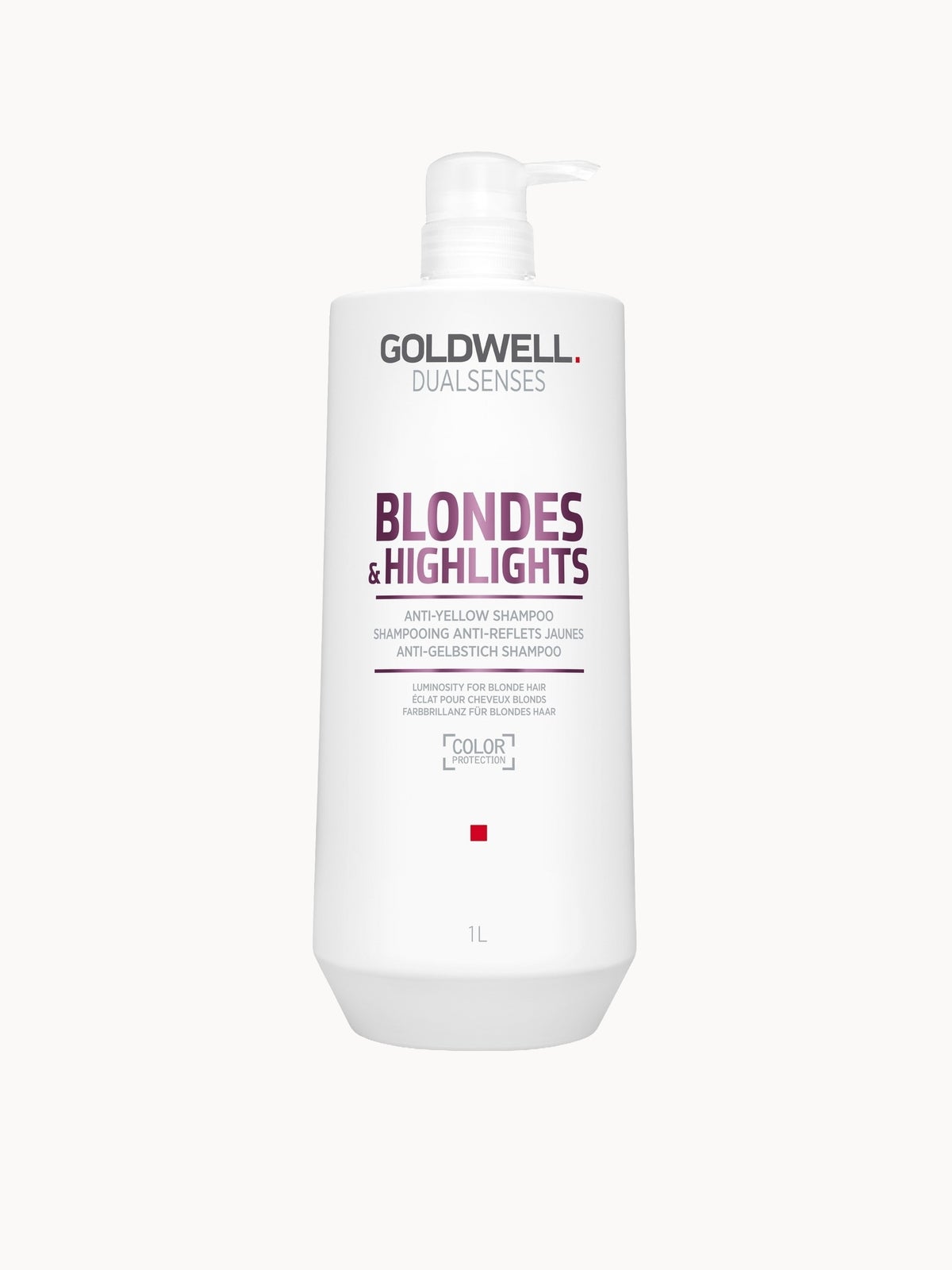 Goldwell Dualsenses Blonde and Highlights Anti-Yellow Shampoo 1000ml (Worth £64)